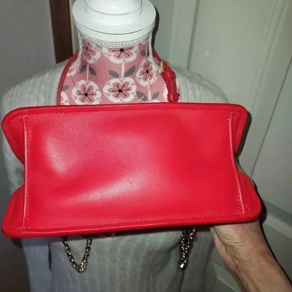 MCM NWOT Candy Applique Leather Crossbody